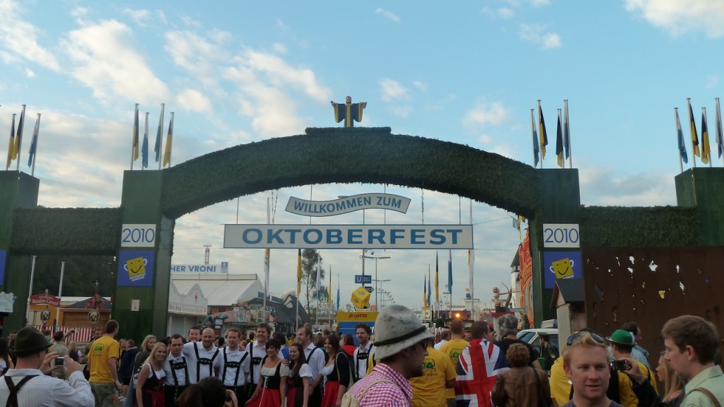 Entrance to Oktoberfest
