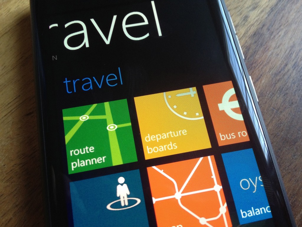 Nokia Lumia 800 - London Travel