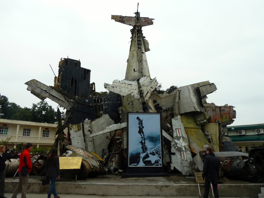Sculpture of Aircraft Remains