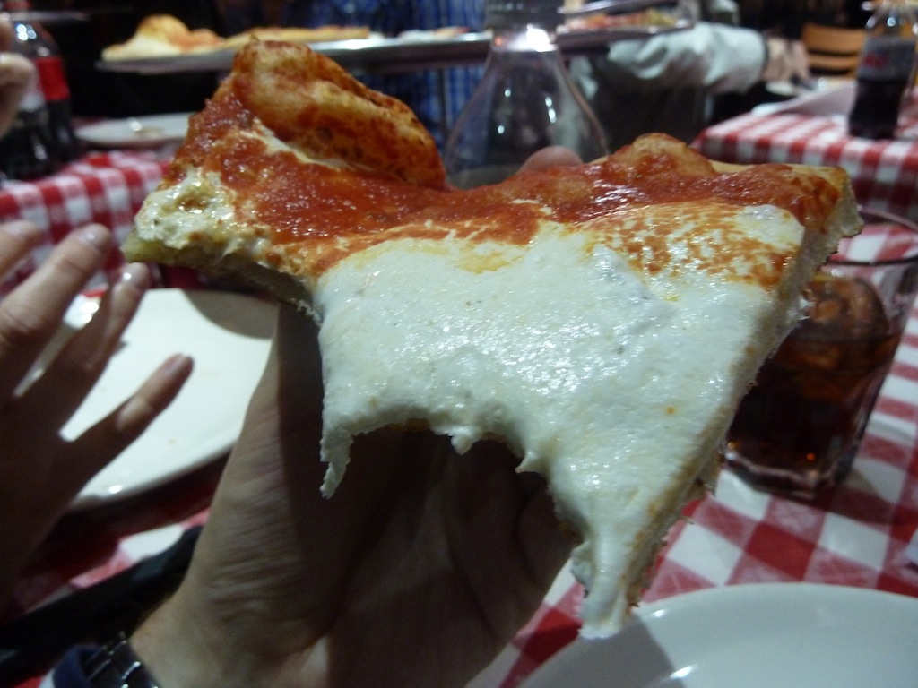 Grimaldis Pizza Slice