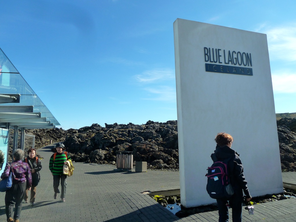 Blue Lagoon Sign